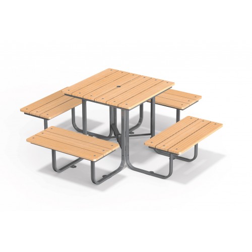 chool Picnic Set – Outdoor School Picnic Table by Larkin Engineering